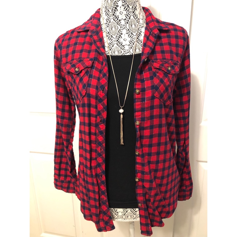 Abercrombie KIDS Flannel Size XL